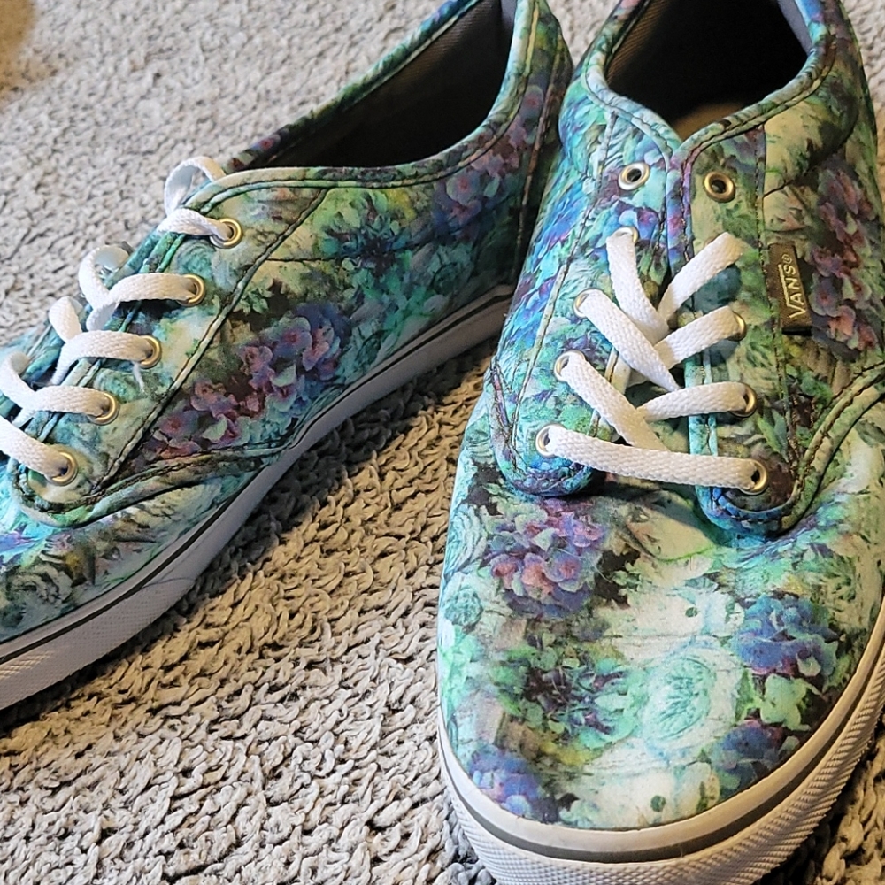 Floral Vans